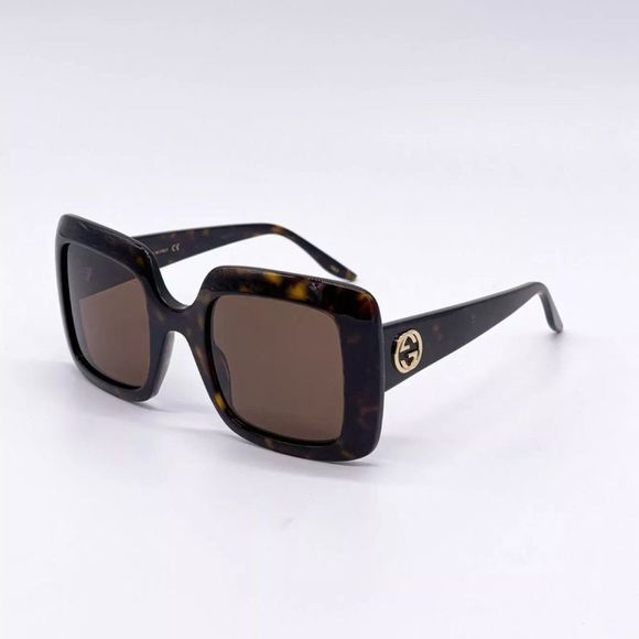 Sale! New Gucci Women\'s 52mm Havana Brown Sunglasses! main image 7